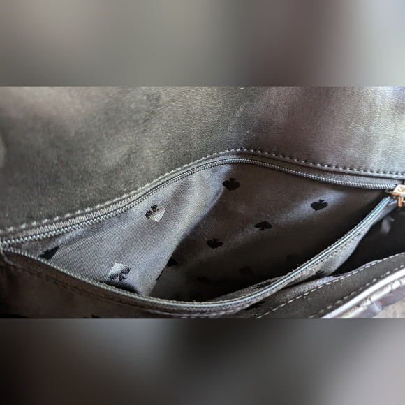 Kate Spade Natalia Black Flap Shoulder Bag. - Picture 13 of 16